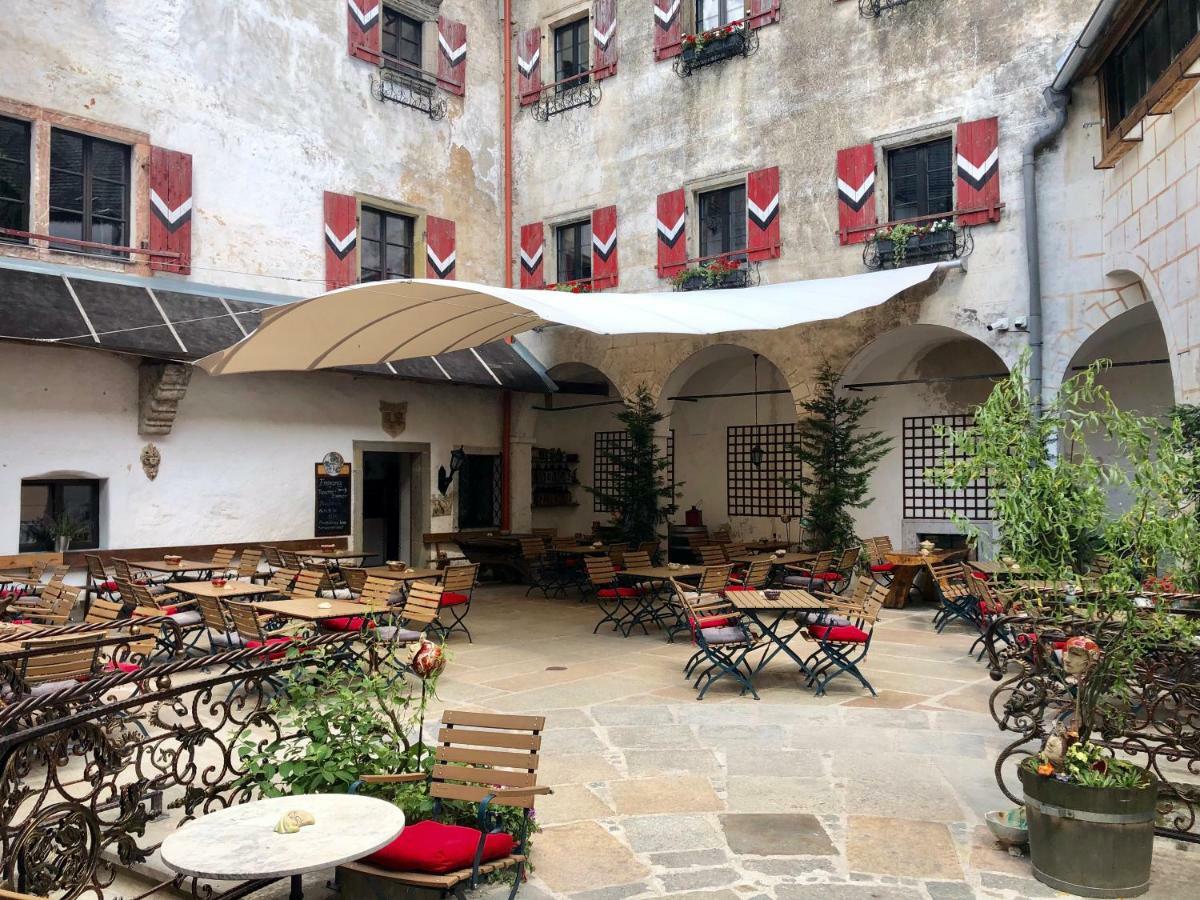Hotel Burg Plankenstein Texing Exterior foto